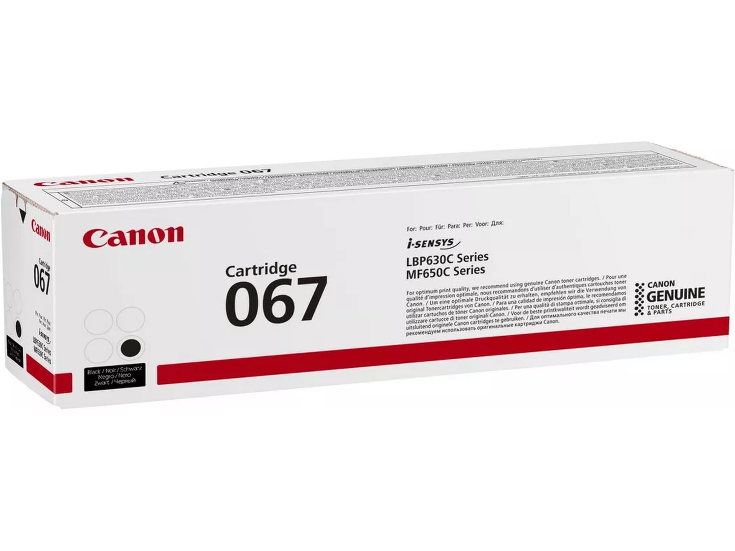 Canon toner 067 H Svart Lasertoner