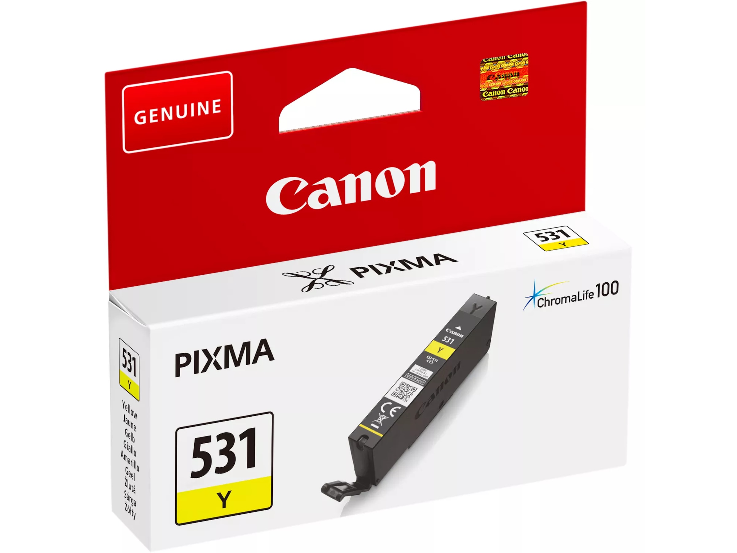 Canon Bläck CLI-531 Gul Bläckpatron