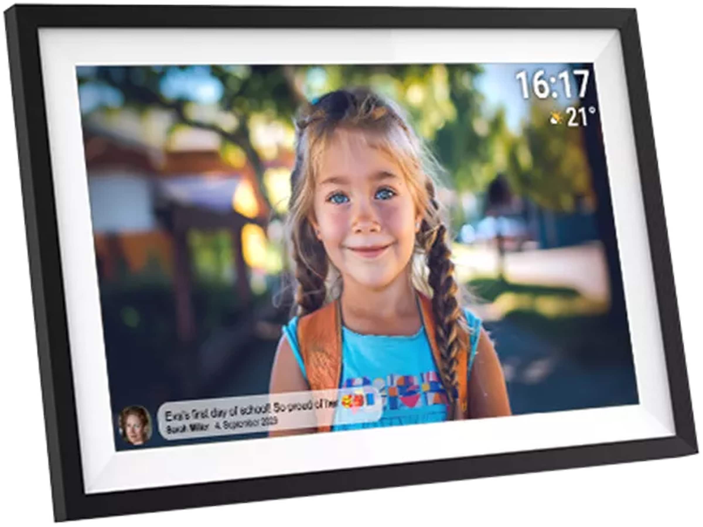 Denver PFF-1516 15,6" digital fotoram (svart/vit) TV-ram & tillbehör