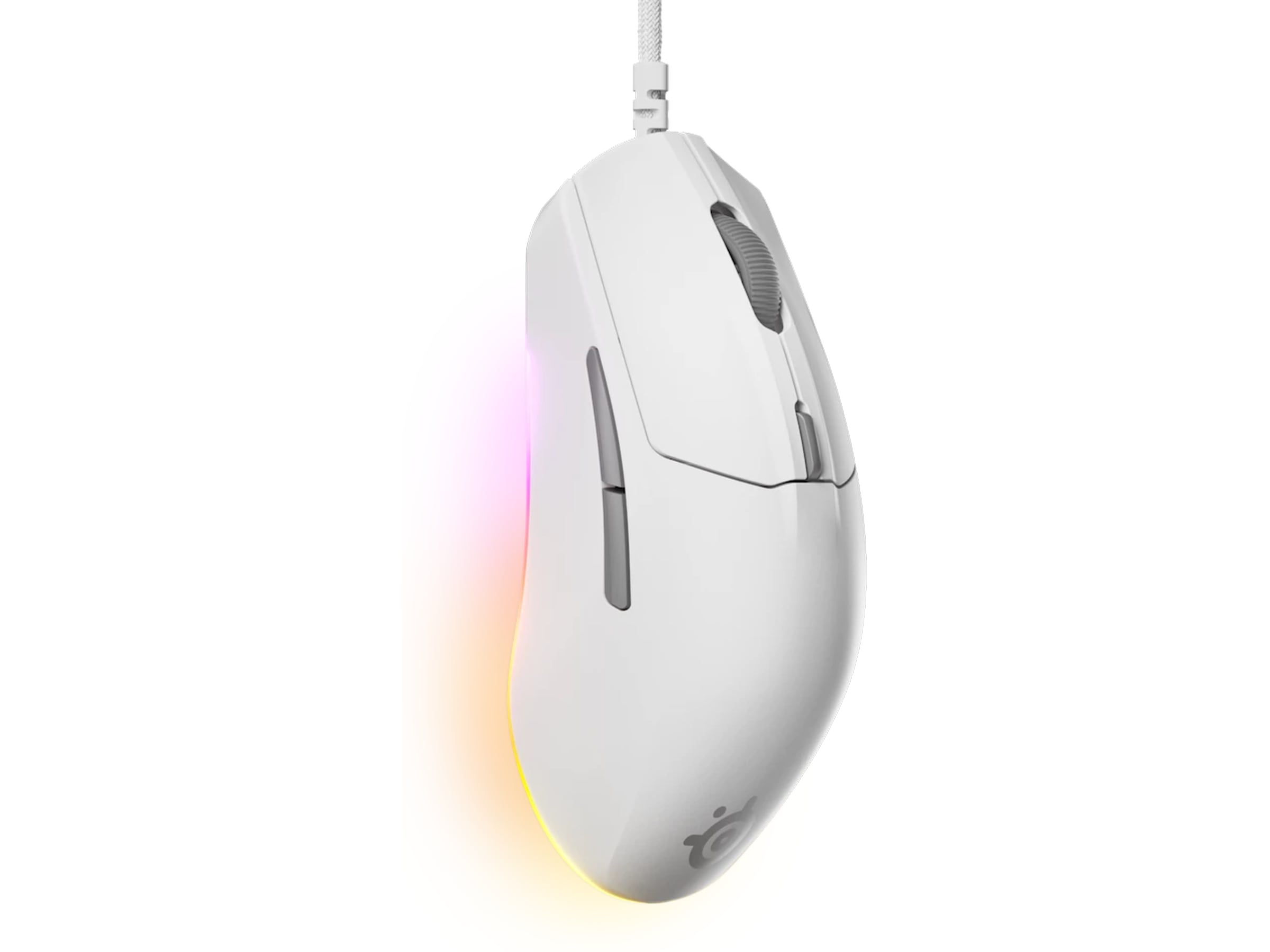 SteelSeries Rival 3 Gen 2 gamingmus (vit) Gamingmöss
