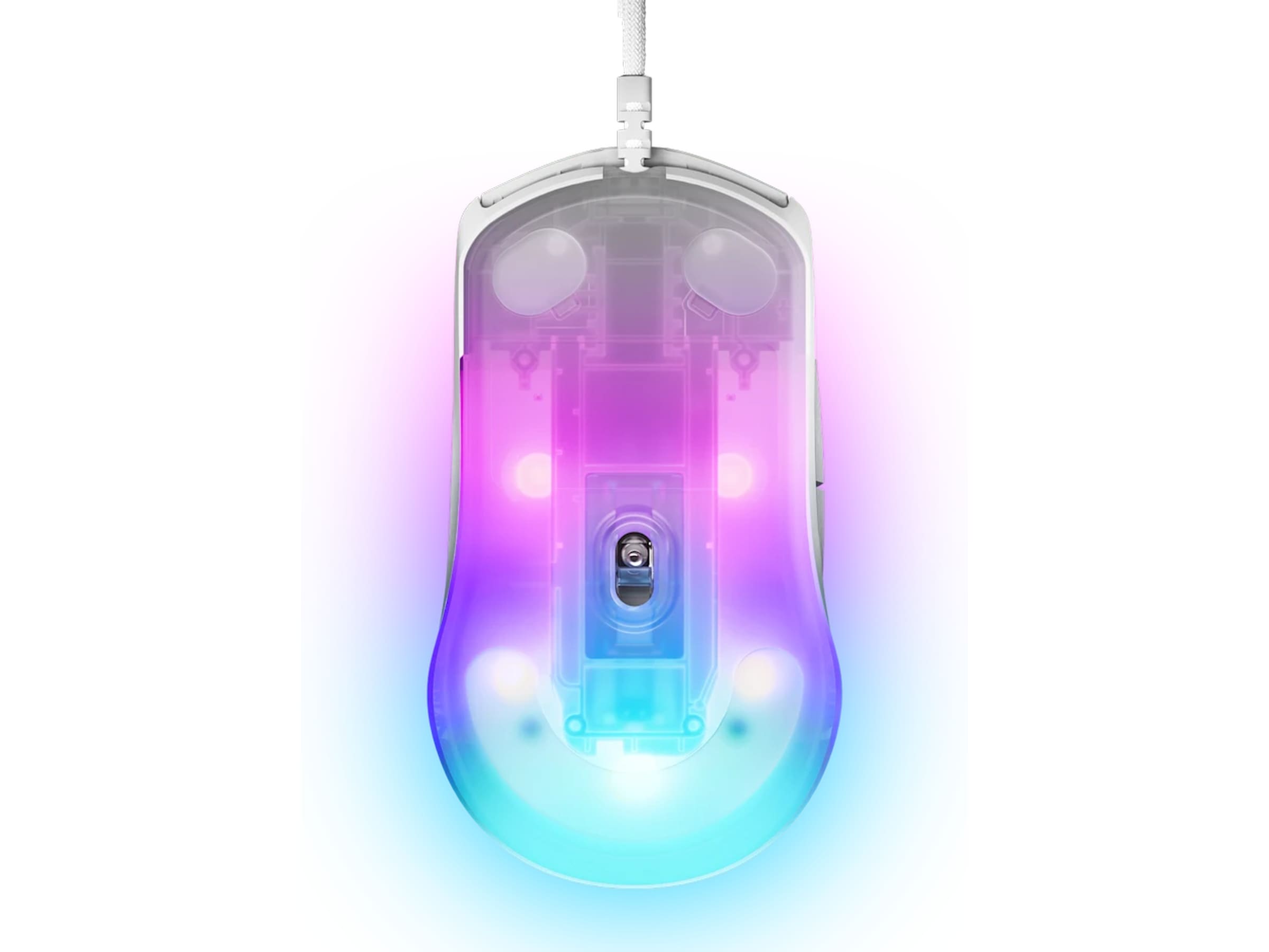 SteelSeries Rival 3 Gen 2 gamingmus (vit) Gamingmöss