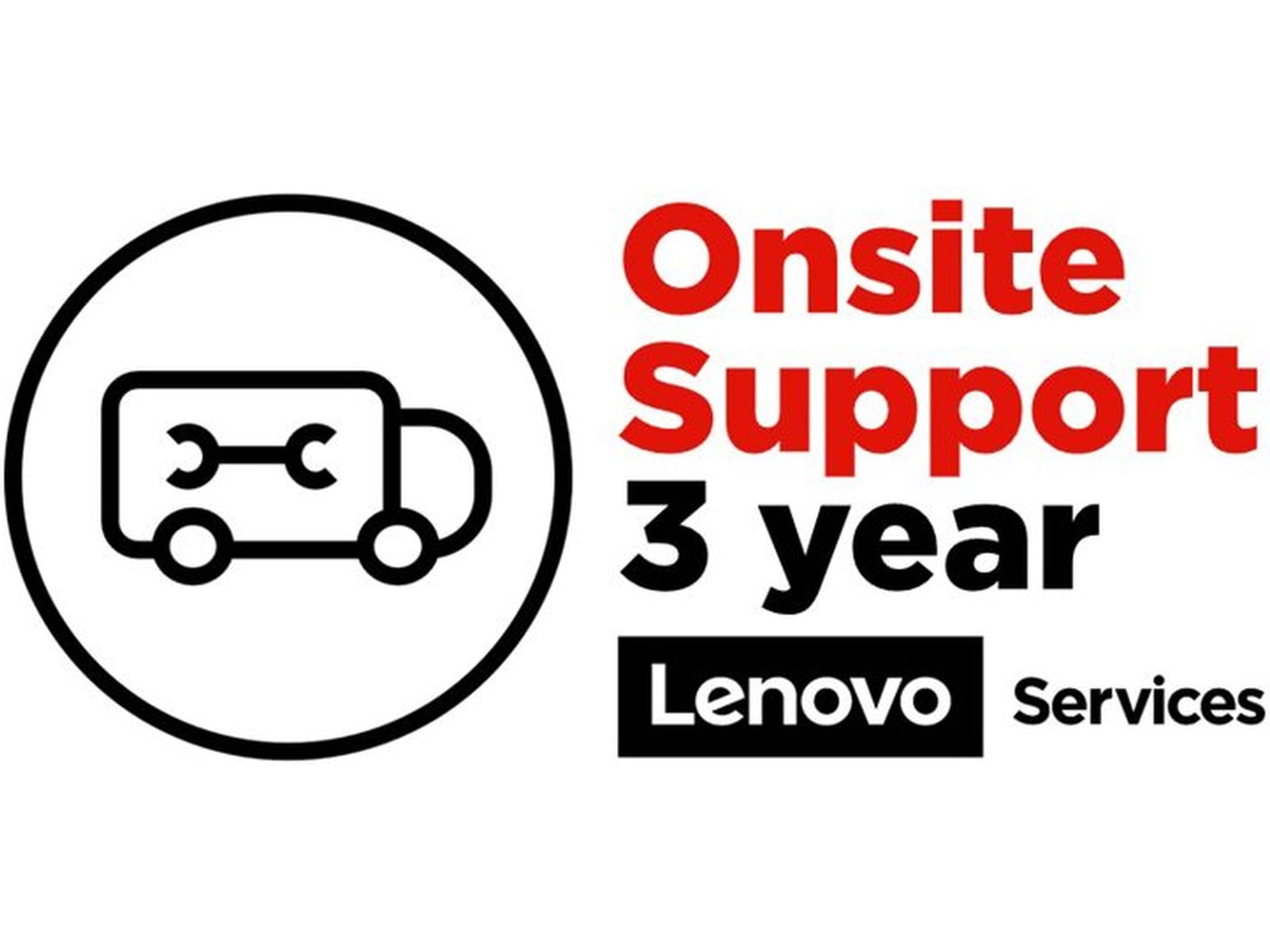 Lenovo Onsite Support 3 år Förlängd garanti