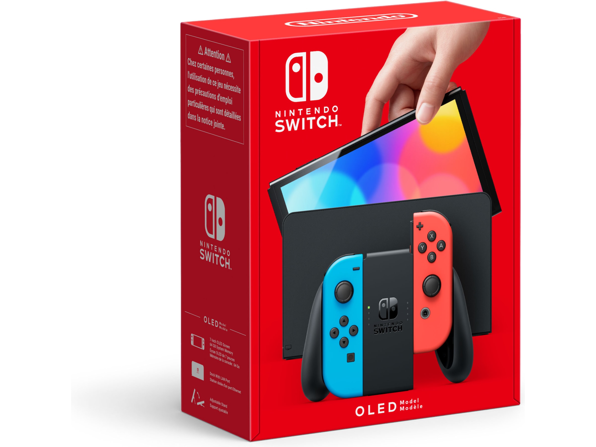 Nintendo Switch OLED 2021 64GB (neon) Konsol
