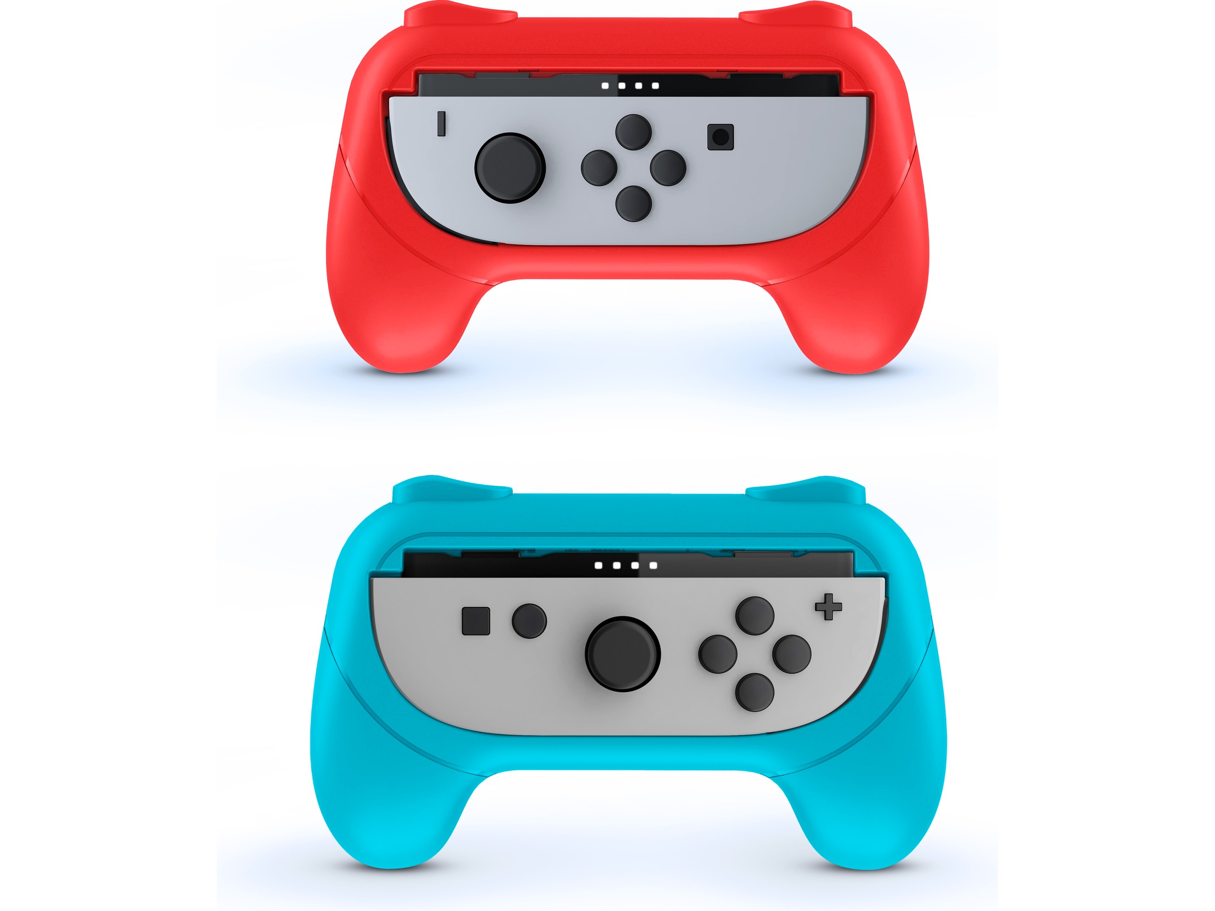 Nacon Joy-Con Grip til Nintendo Switch 2 (blå/röd) Tillbehör