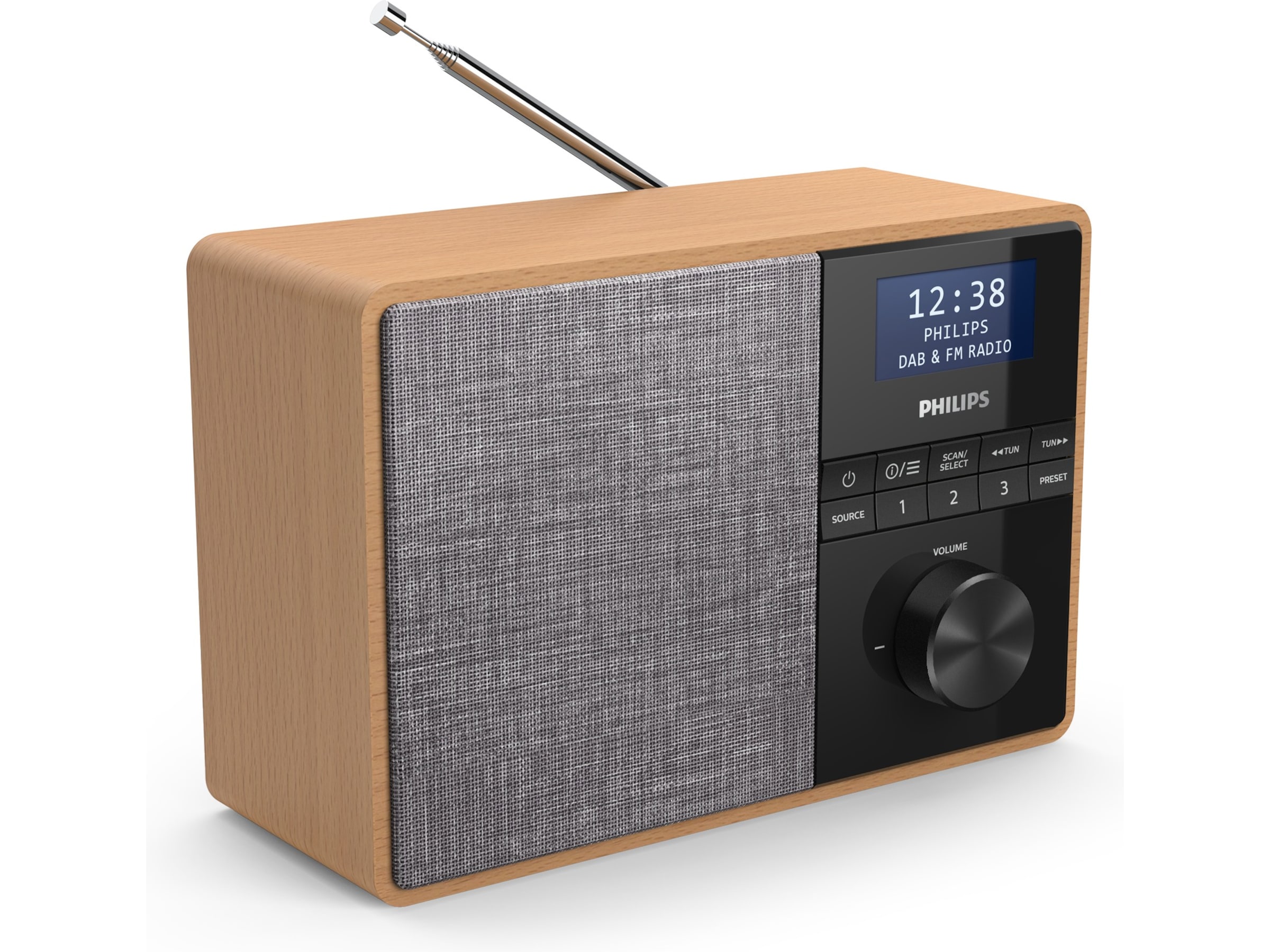 Philips bärbar radio TAR5505/10 Radio & musikspelare