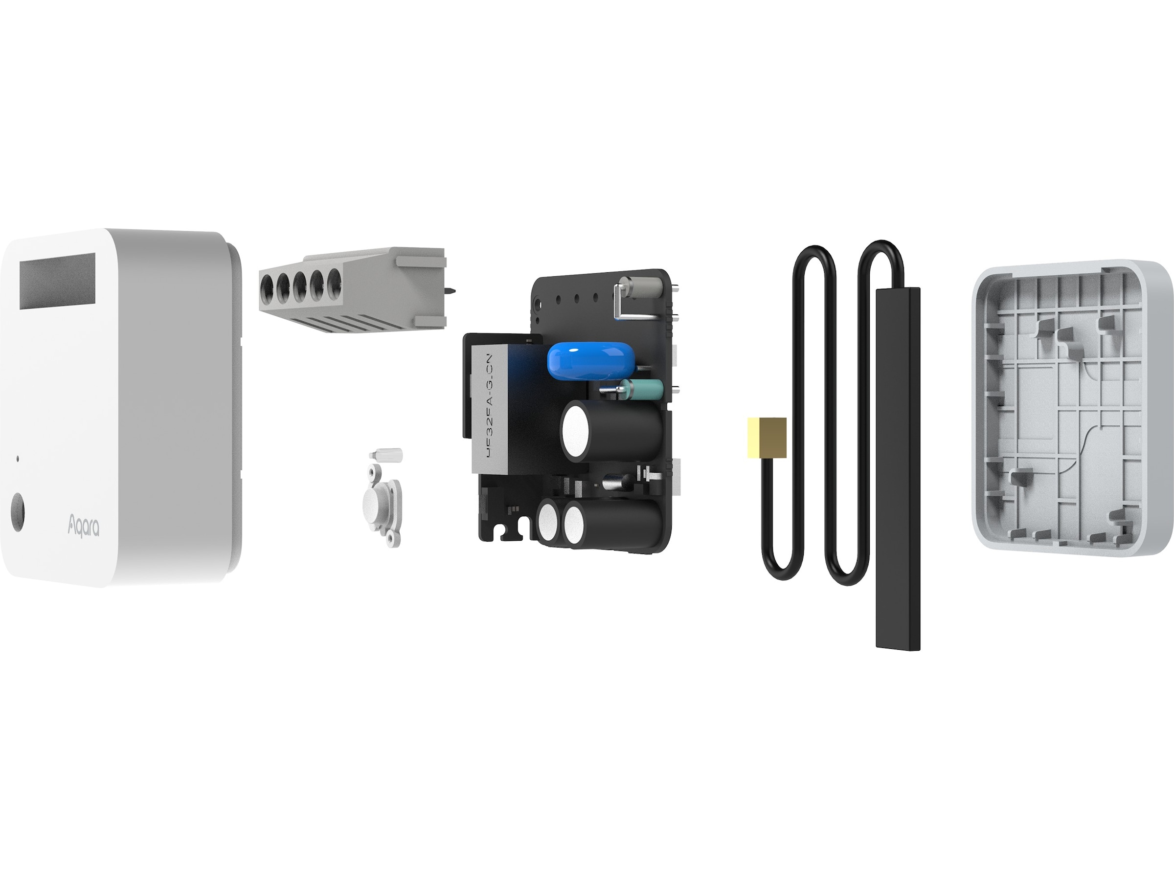 Aqara Single Switch Module T1, med neutral Smart energimätning