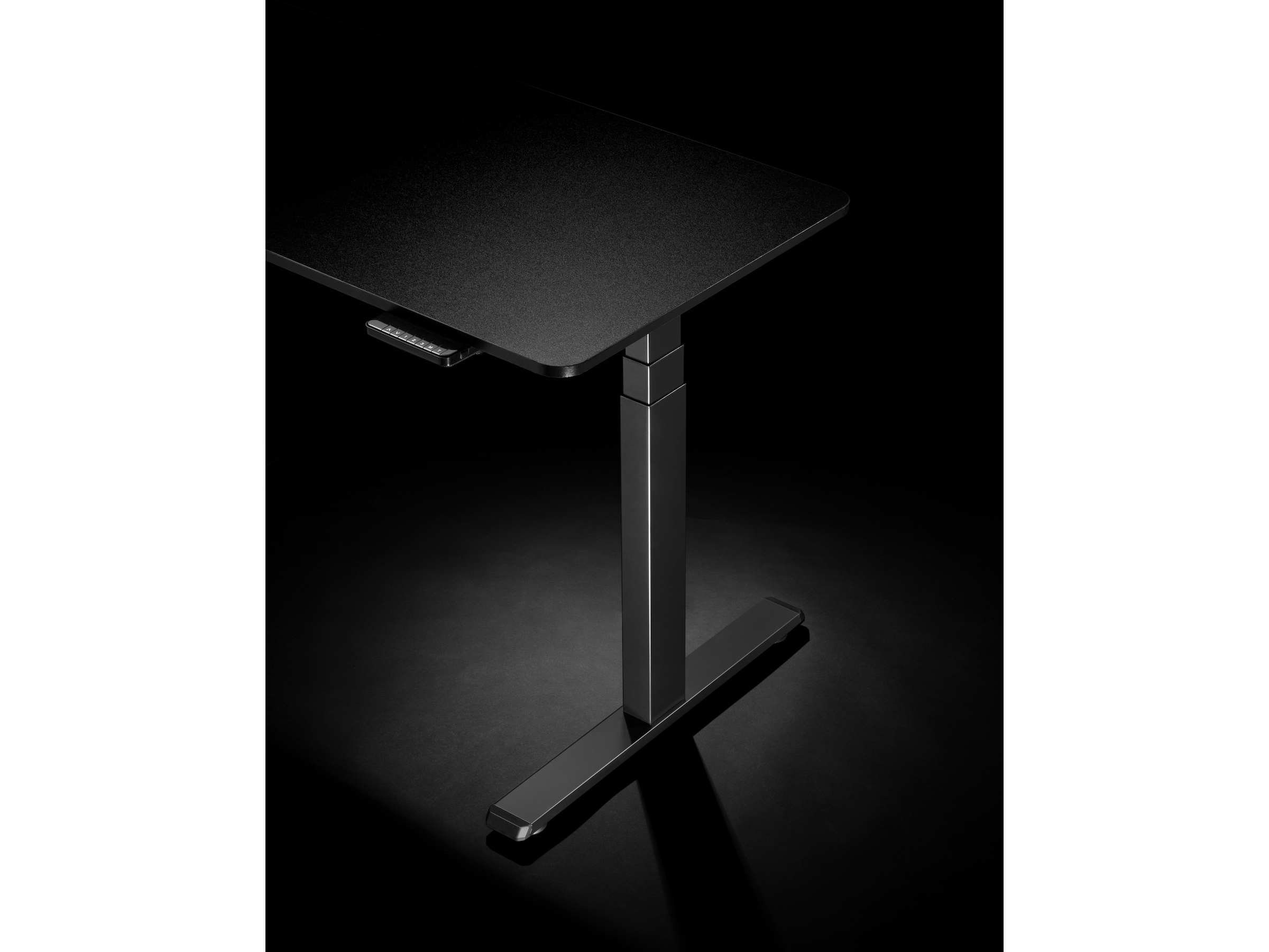 Elektrisk ram med minnesfunktion (svart) Chassi / bordsben