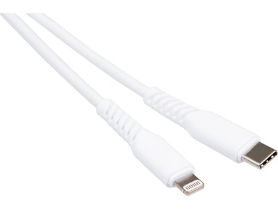 USB C till lightning kabel 2m vit USBkablar USB C till lightning kabel 2m vit USBkablar