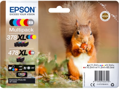 Epson Bläck 378XL/478XL Multipack Bläckpatron