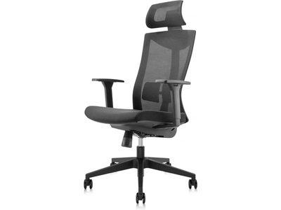 Ergonomisk kontorstol med høy rygg og nakkestøtte Kontorsstolar Ergonomisk kontorstol med høy rygg og nakkestøtte Kontorsstolar