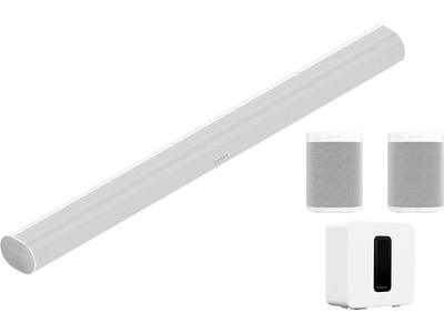 Sonos ARC Hemmabio paket (vit)