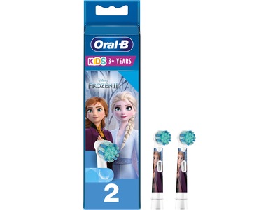 Oral-B Kids 2 Borsthuvuden Till Eltandborste Frost 2