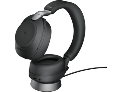 Jabra Evolve2 85, Link380a MS Stereo Stand Black -B-Grade