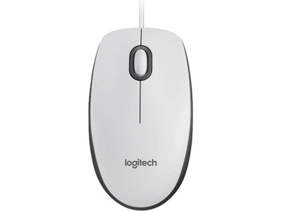 Logitech M100 Mus (vit)