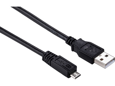Elivi USB A till Micro B kabel 1m (svart)