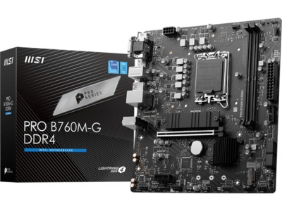 MSI PRO B760M-G DDR4 Moderkort