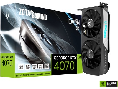 ZOTAC Gaming GeForce RTX 4070 Twin Edge OC