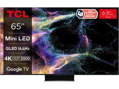 TCL 65" C849 Mini LED 4K Google TV 144Hz