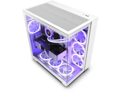NZXT H9 Flow Dual Chamber Mid Tower (vit) -B-Grade