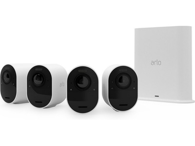 Arlo Ultra 2 övervakningskamera utomhus 4pk (vit) -B-Grade