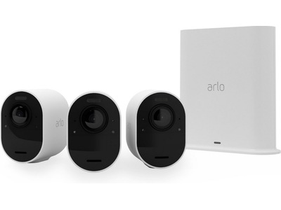 Arlo Ultra 2 övervakningskamera utomhus 3pk (vit) -B-Grade