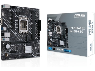 ASUS PRIME H610M-K D4 Moderkort -B-Grade