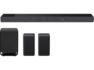 Sony HT-A7000 Dolby Atmos® Soundbar (svart) + bakre högtalare & sub