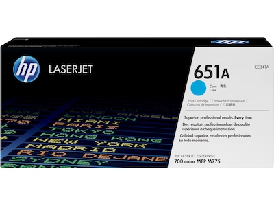 HP Toner 651A Cyan