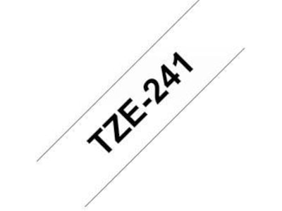 Brother Tape 18mm Svart/vit Label-produkter