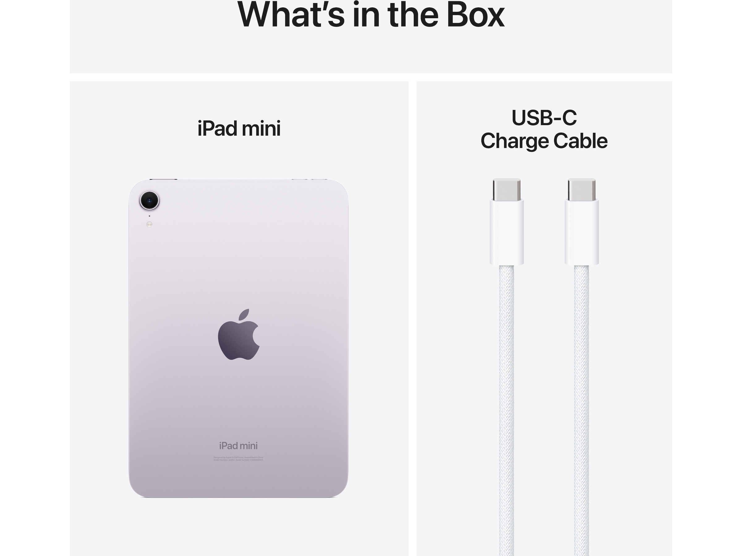 iPad mini (2024) 512GB WiFi (lila) Surfplattor