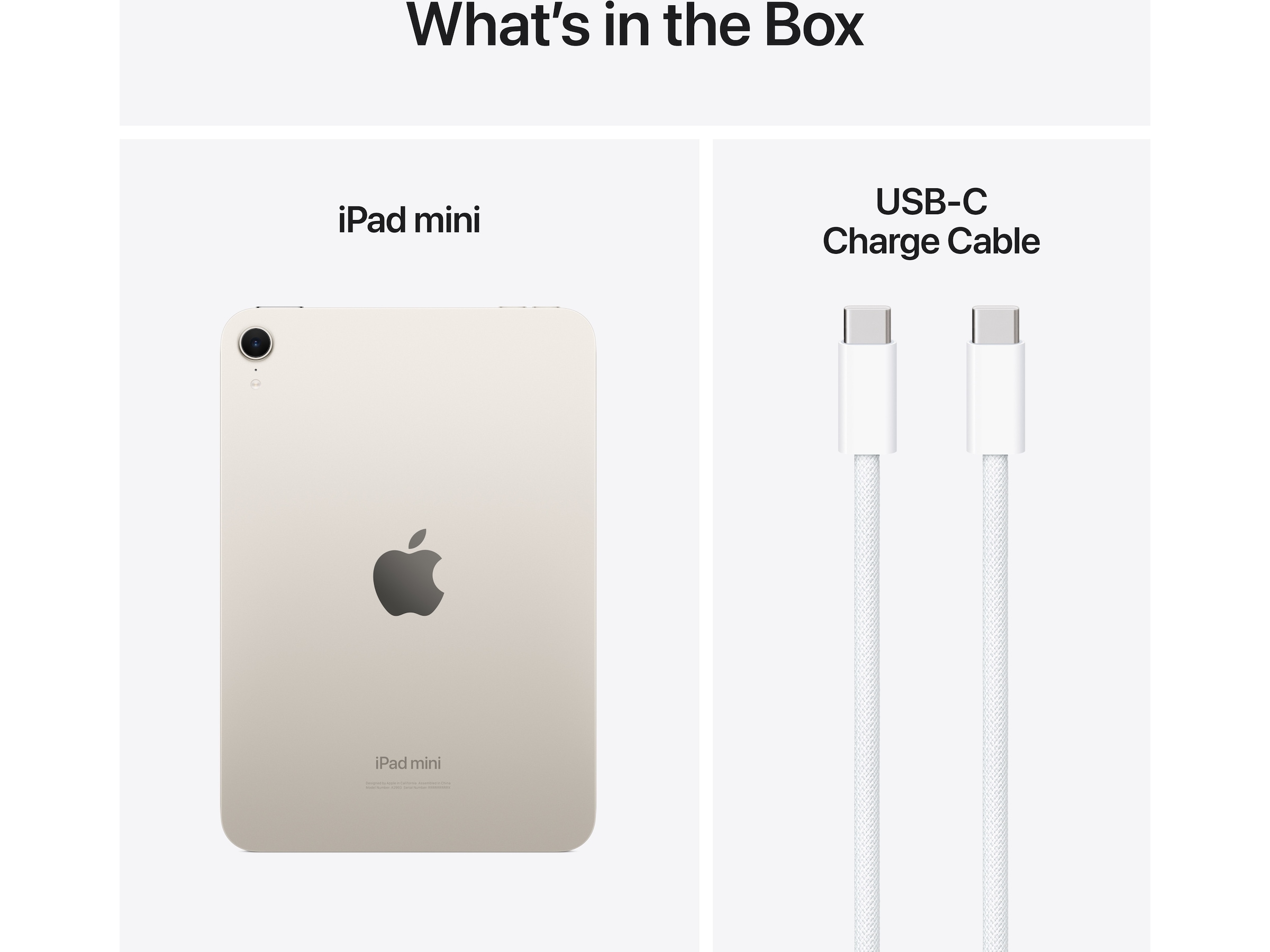 iPad mini (2024) 512GB WiFi (stjärnglans) Surfplattor