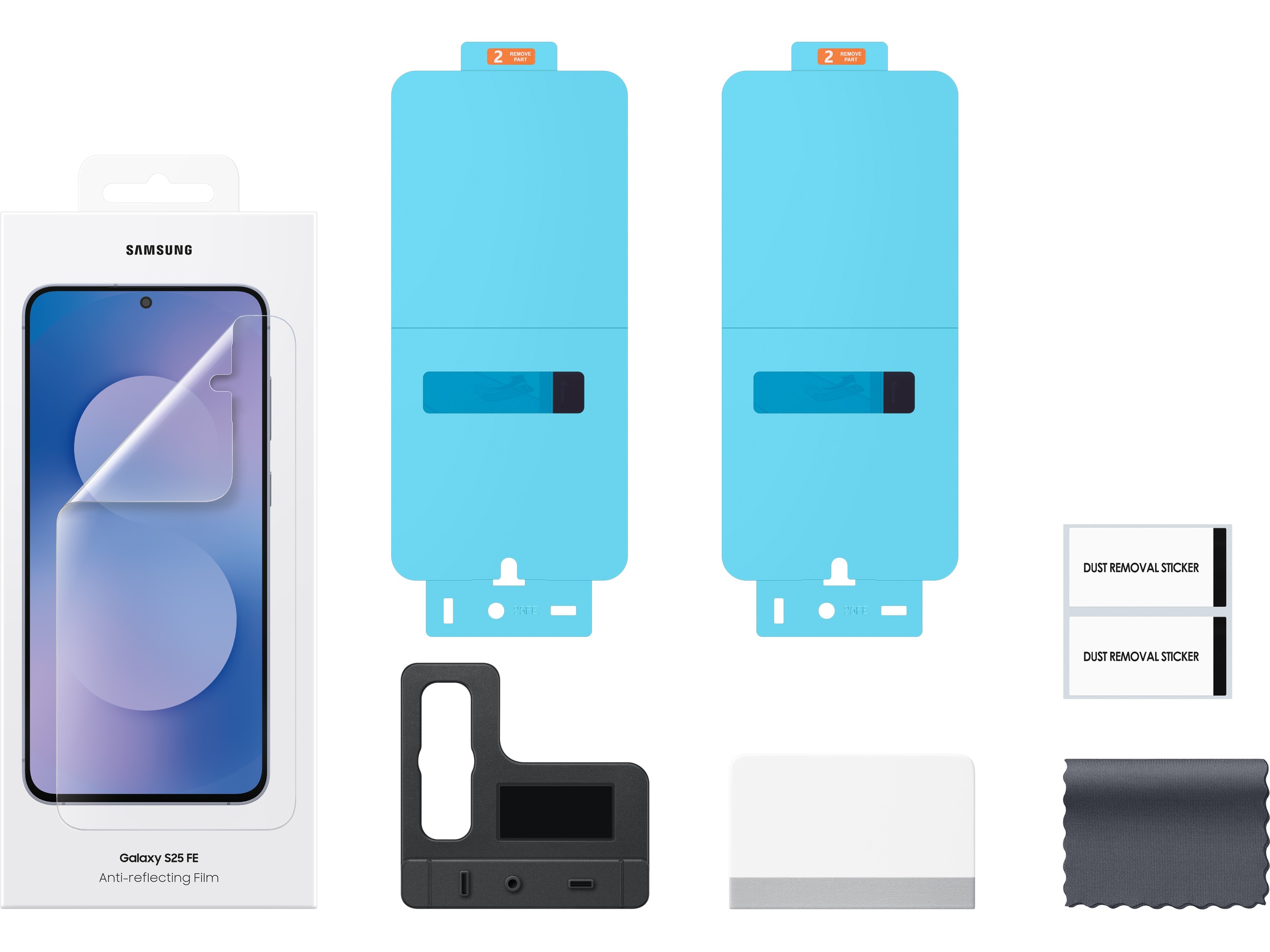 Samsung Galaxy S25 FE Anti-reflecting Film Skärmskydd Skärmskydd