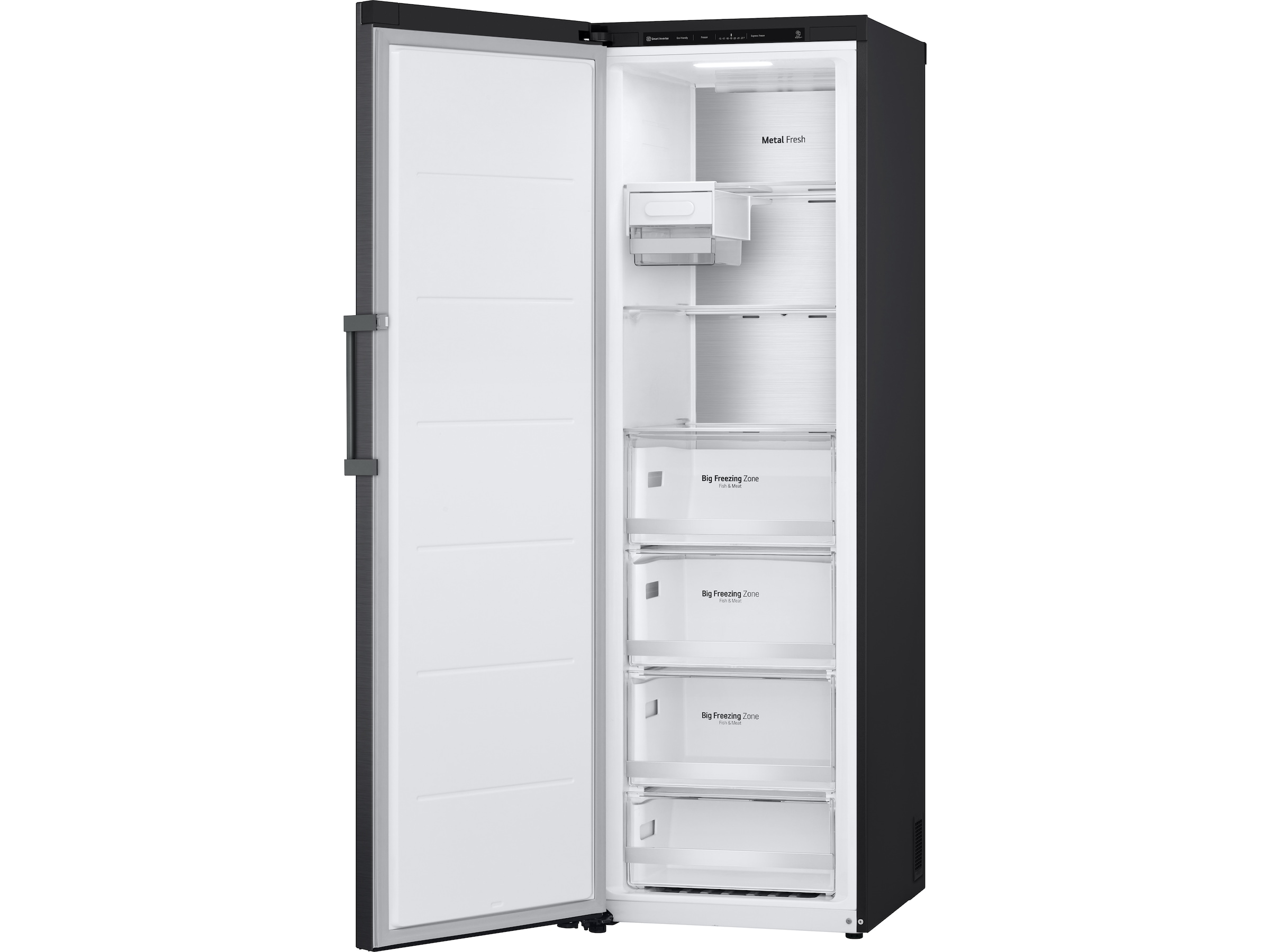 LG GFT61MCCSZ Fryser (svart) Frysskåp