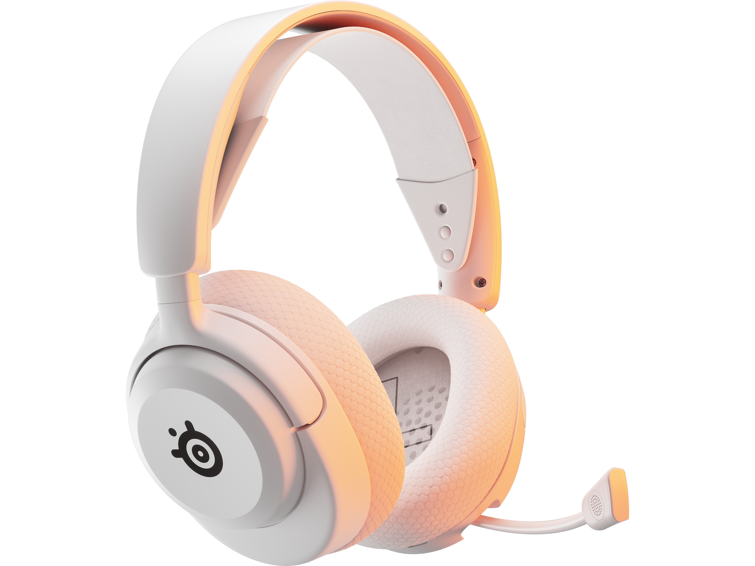 Steelseries Arctis Nova 5 gamingheadset PC (vit) Gamingheadset