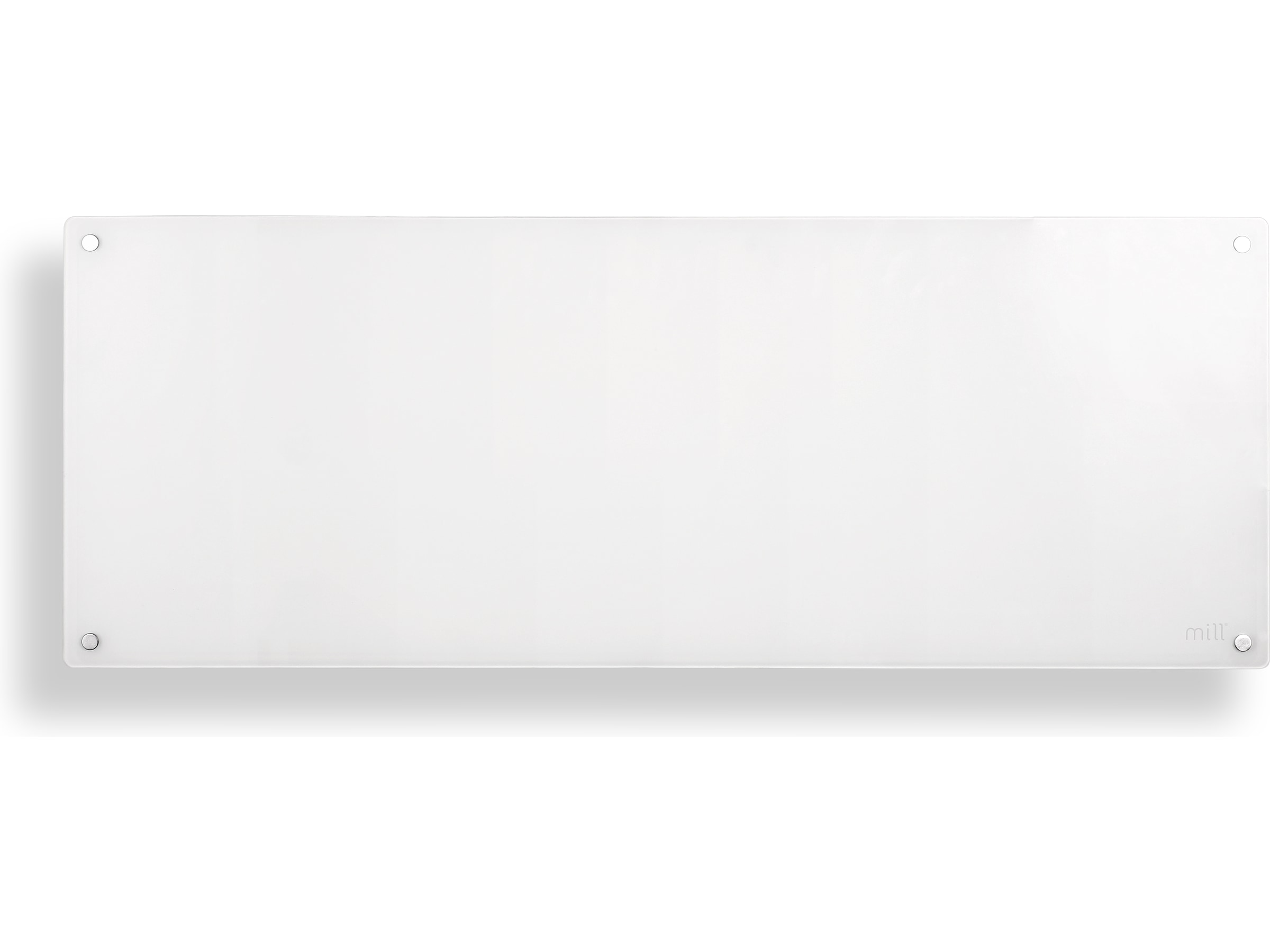 Mill Glas Panelelement 1300W (vit) Panelelement