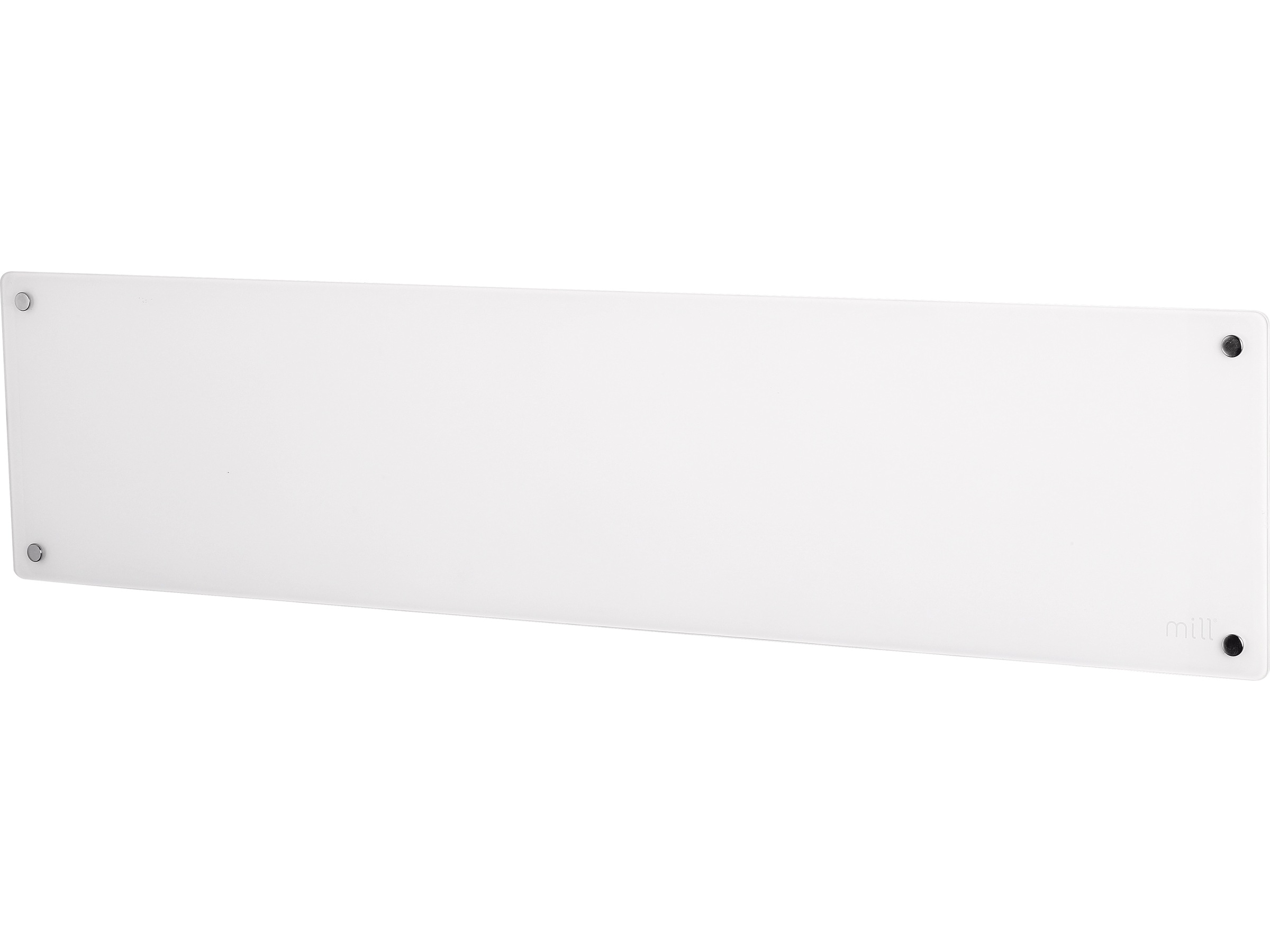 Mill Glass Panelelement 850W (vit) Panelelement