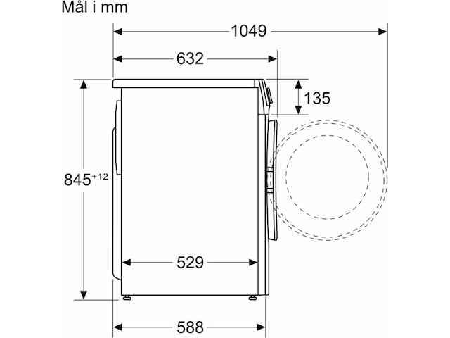 Bosch Serie 6 WGG244ZMSN Tvättmaskin Tvättmaskin
