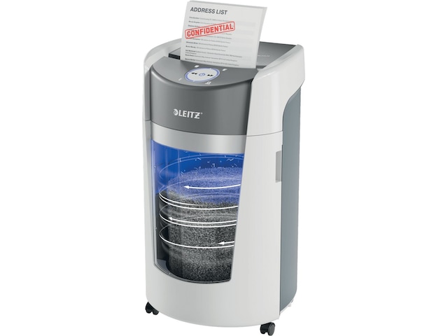 Leitz Dokumentförstörare IQ OptiMax Office Micro Cut Säkerhetsklass P5 Dokumentförstörare