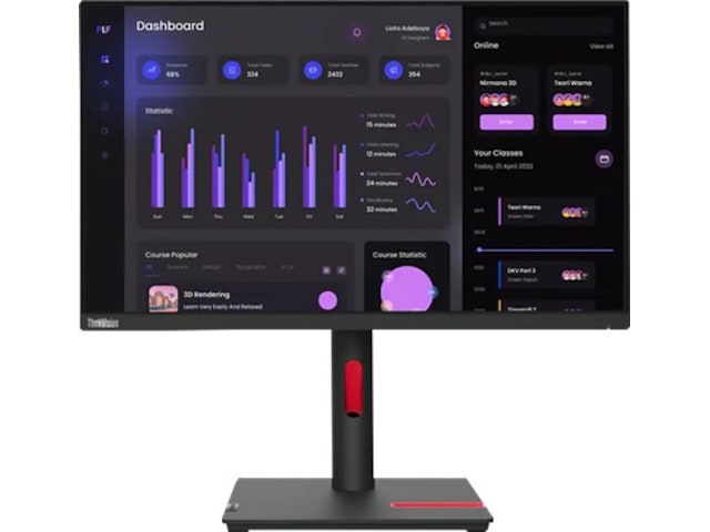 Lenovo 24" ThinkVision skärm T24i-30 Datorskärm