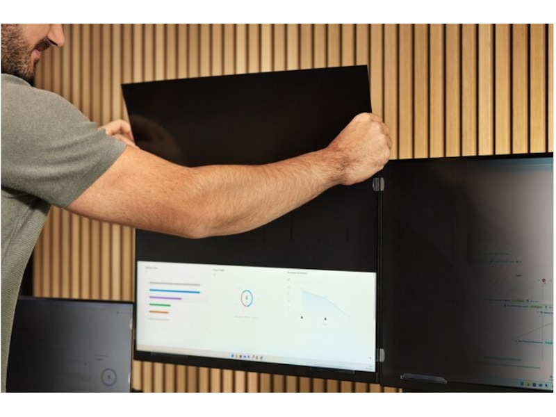 Kensington 2-vägs borttagbart sekretessfilter för 27” bildskärmar 16:9 Skärmskydd surfplattor