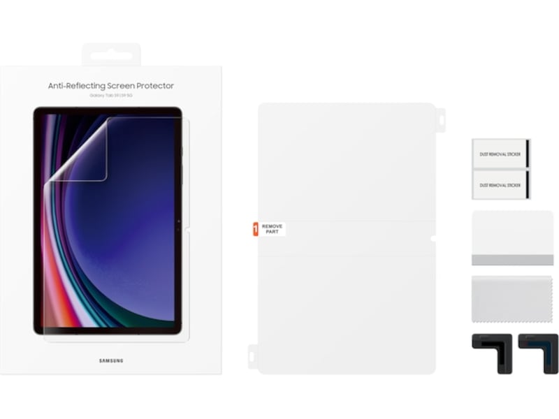 Samsung Galaxy Tab S10 Lite/FE och S9/FE Anti-reflecting Film skärmskydd Skärmskydd surfplattor