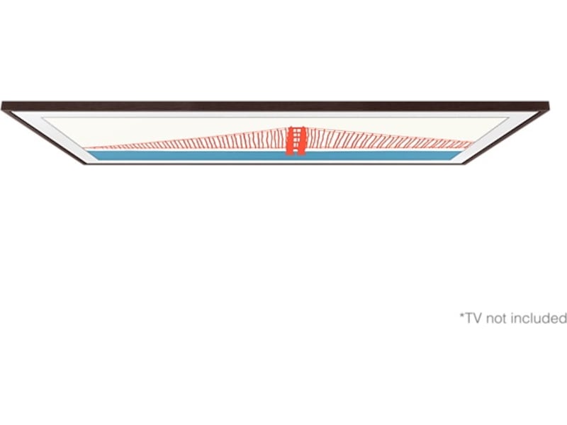 Samsung 75" ram till The Frame (2021-2024, brun) TV-ram & tillbehör