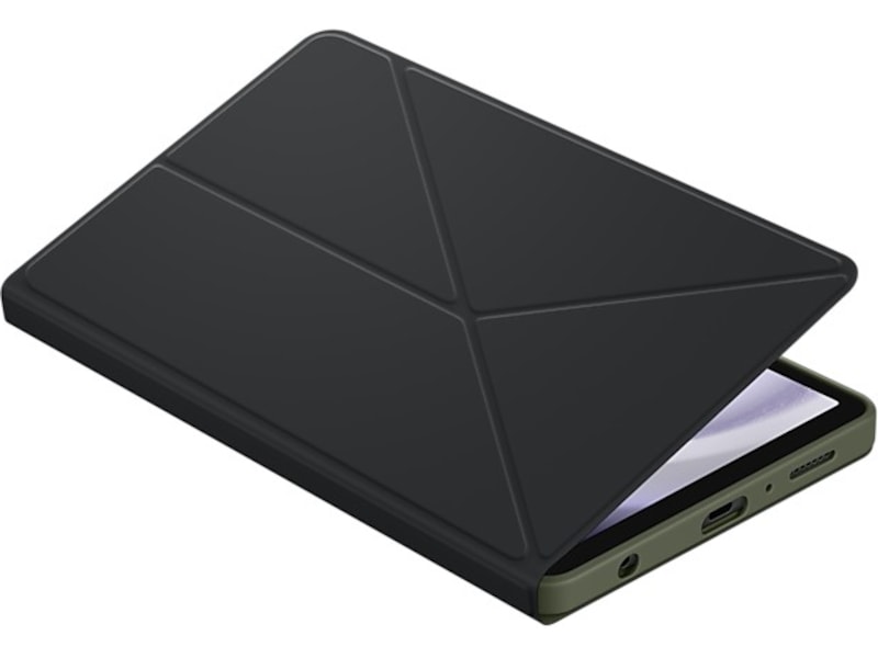 Samsung Galaxy Tab A9 Book Cover (svart) Skydd