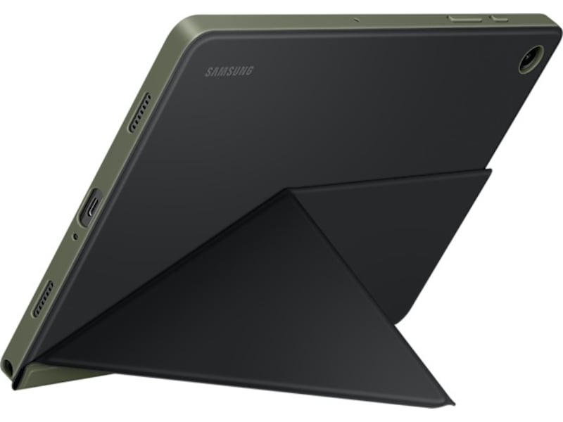 Samsung Galaxy Tab A9+ Book Cover (svart) Skydd