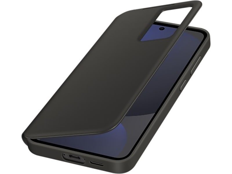 Samsung Galaxy S24 FE Smart View plånboksfodral (svart) Skydd