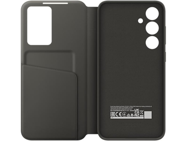 Samsung Galaxy S24 FE Smart View plånboksfodral (svart) Skydd