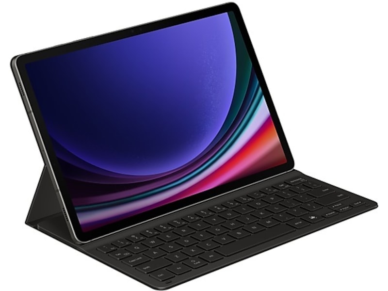 Samsung Galaxy Tab S10 FE / S9 / S9 FE Slim tangentbordfodral (svart) Tangentbord och pennor