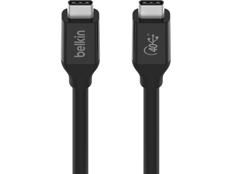 Belkin Connect USB-C kabel 0,8m (svart) USB-kablar