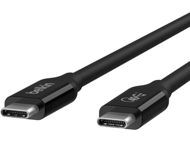 Belkin Connect USB-C kabel 0,8m (svart) USB-kablar
