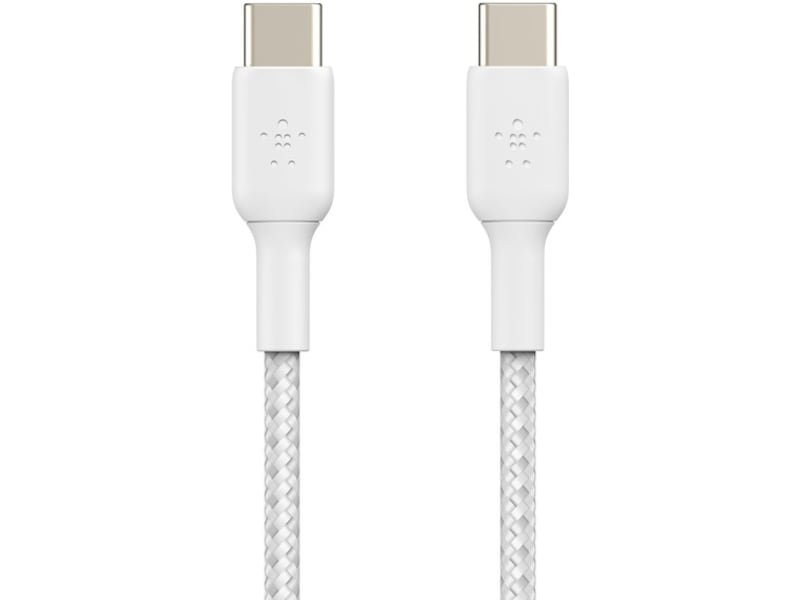 Belkin USB-C kabel 2m (vit) USB-kablar